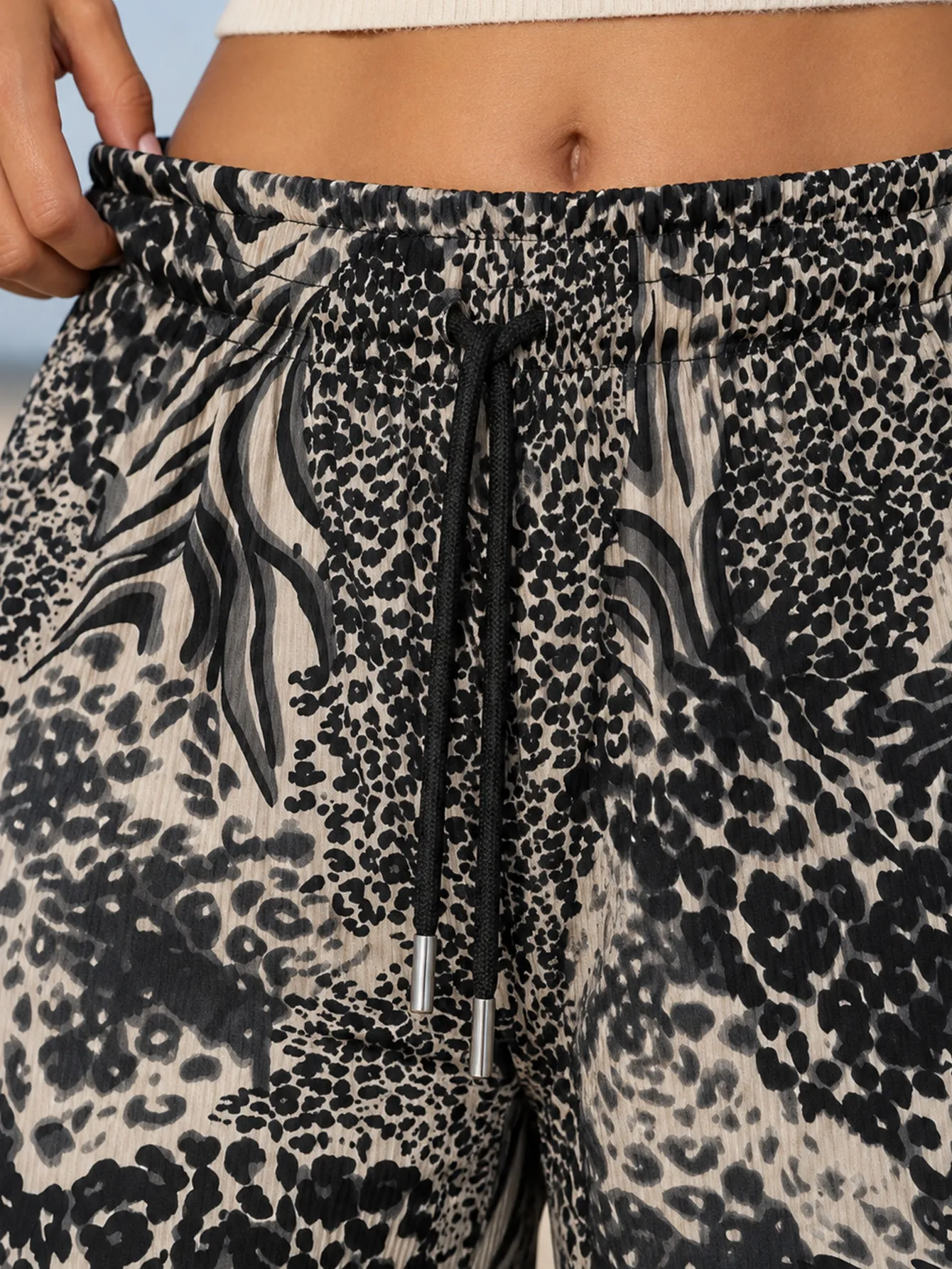 AD2622 Pantalón estampado 15214